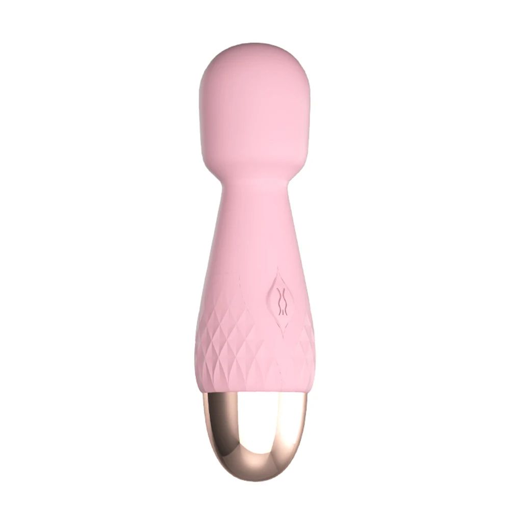 10-Mode-Magic-Wand-Mini-Vibrator-Pink