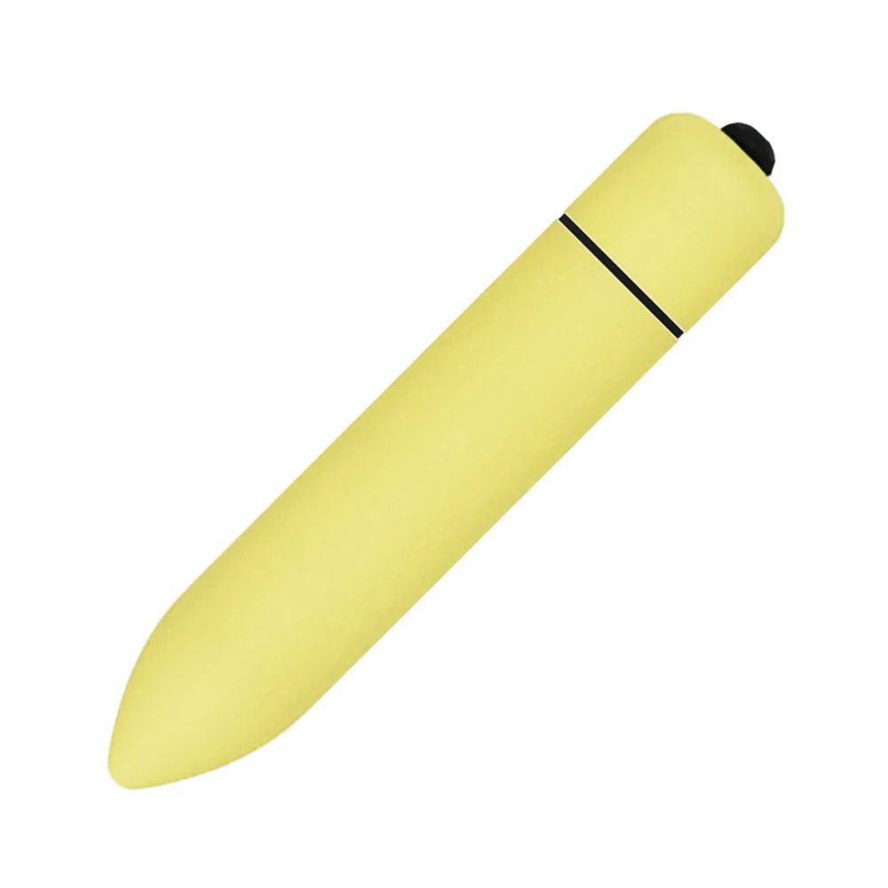 10-Speed-Mini-Bullet-Vibrator-Yellow