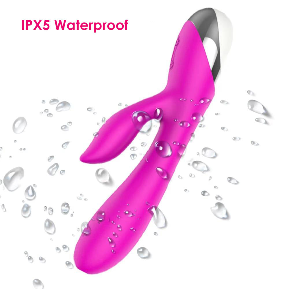 10-Speed Double Pleasure Dildo Vibrator with Accessories