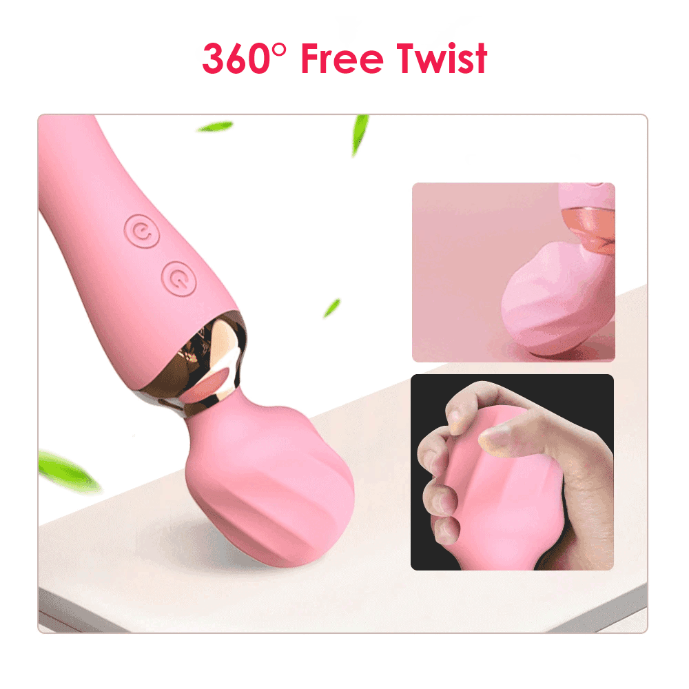 12 Vibrations Magic Wand and G-spot Stimulator