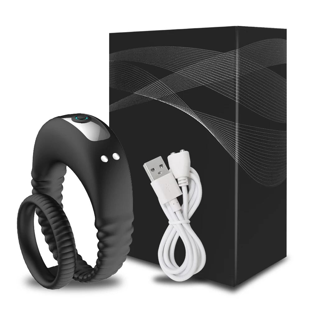 2-in-1 Vibrating Cock Ring