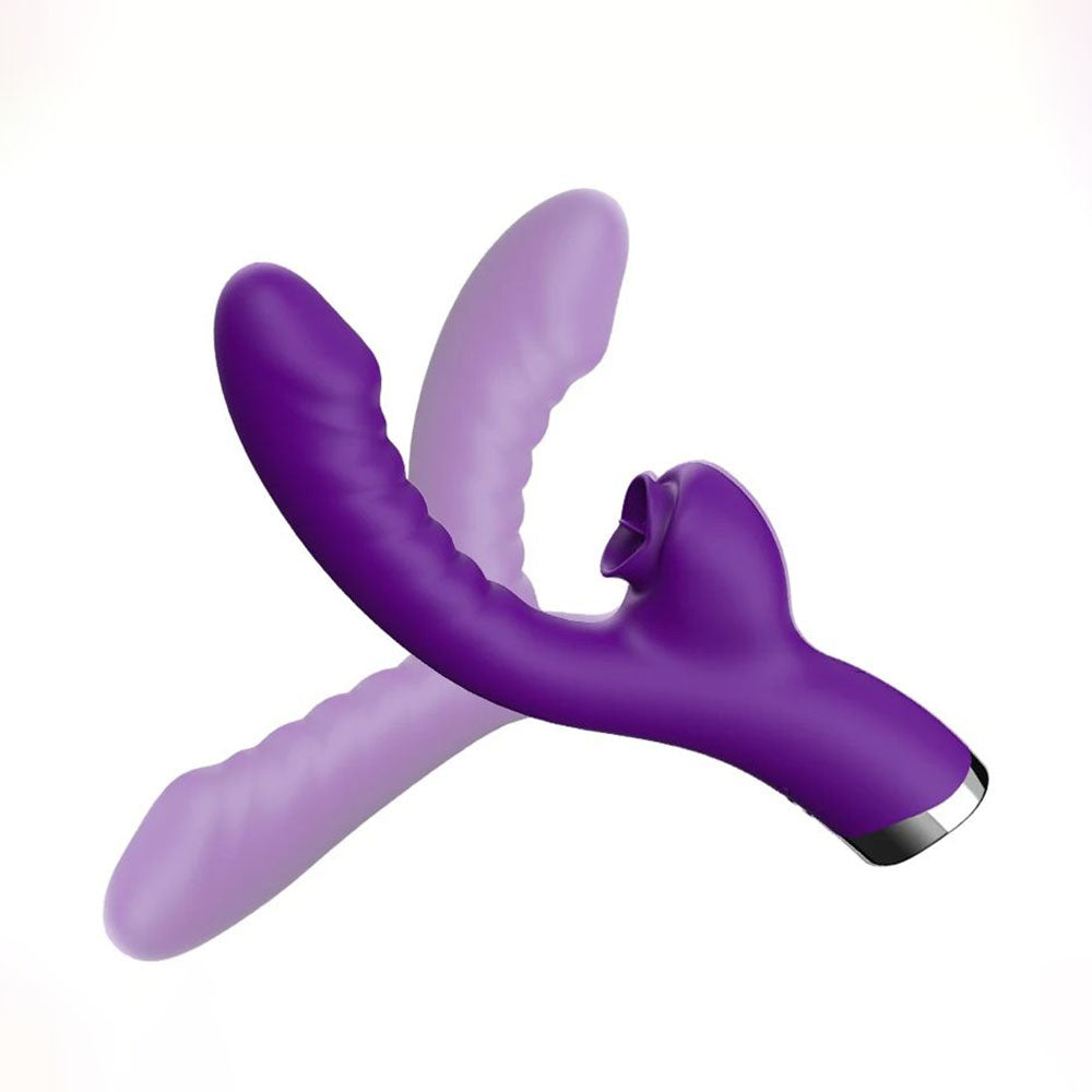 2-in-1LickingVibratorflexibleangle