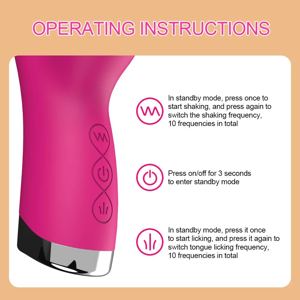 2-in-1LickingVibratoroperationinstructions