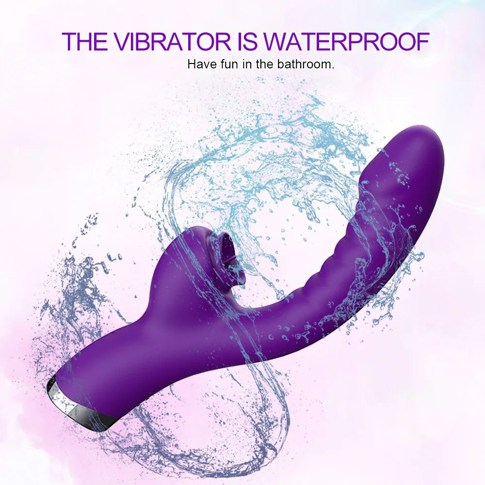 2-in-1LickingVibratorwaterproof