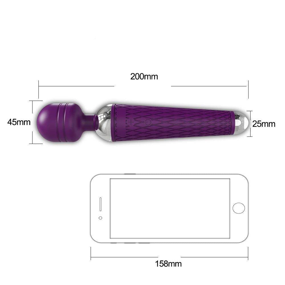 20-Speed-AV-Vibrator-Magic-Wand-Size