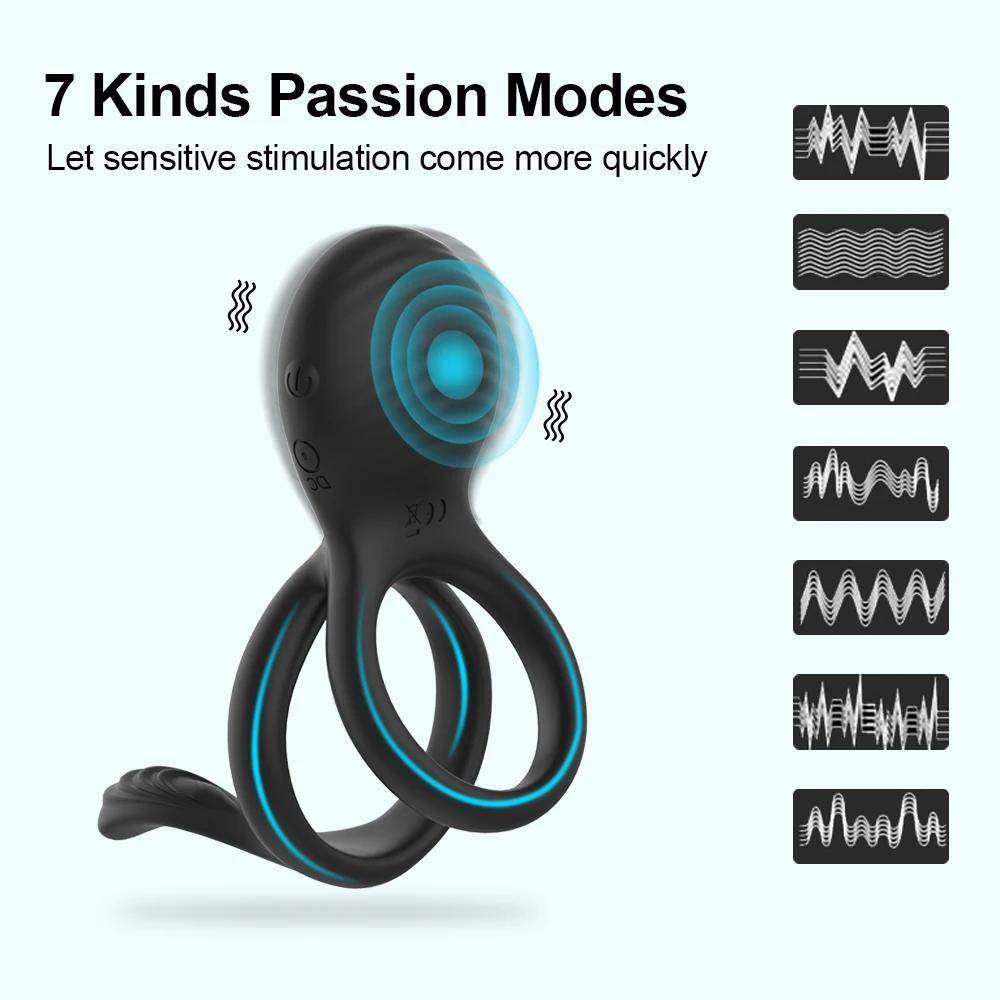 3-in-1 Remote Control Couples Vibrator