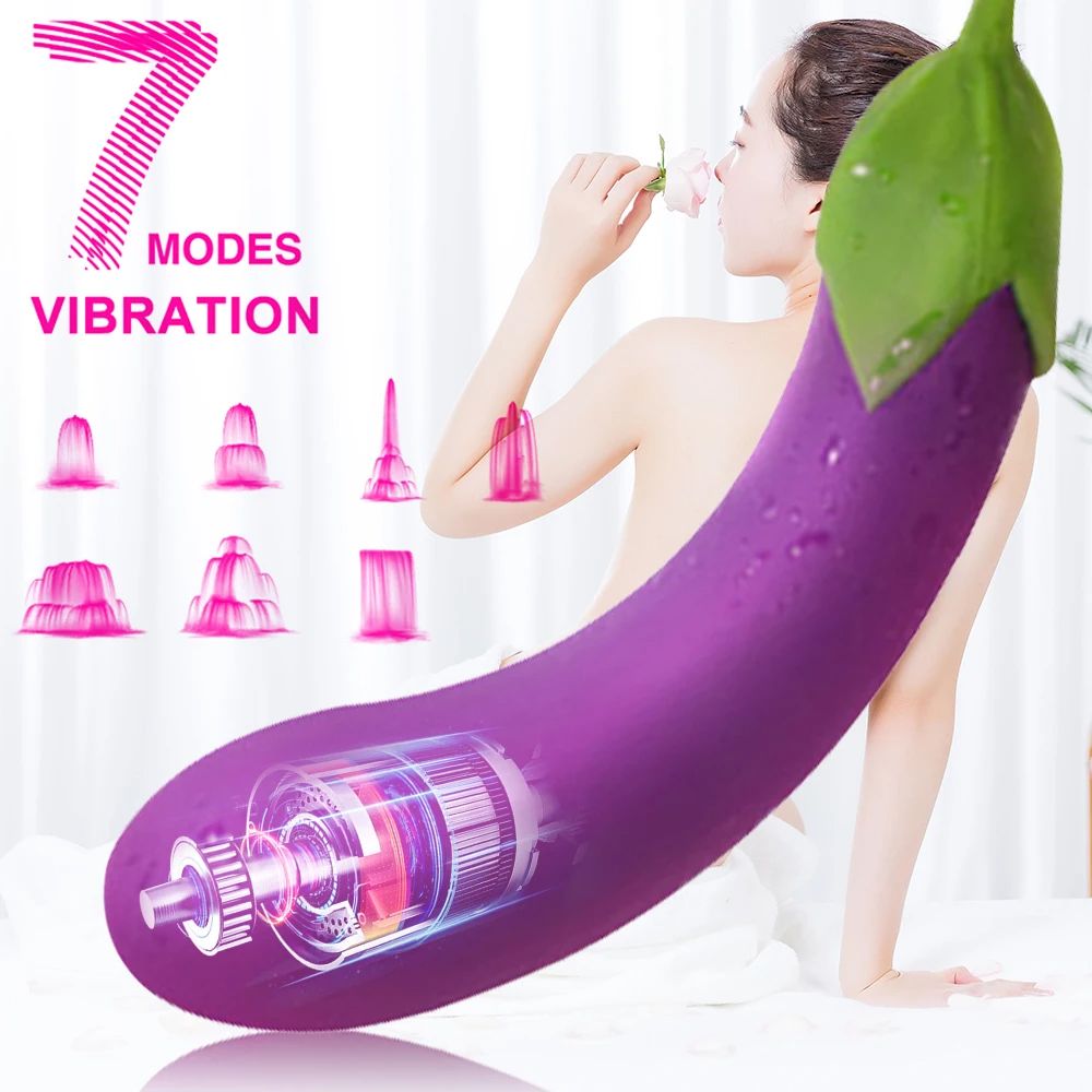 Life-like Discreet Eggplant Vibrator