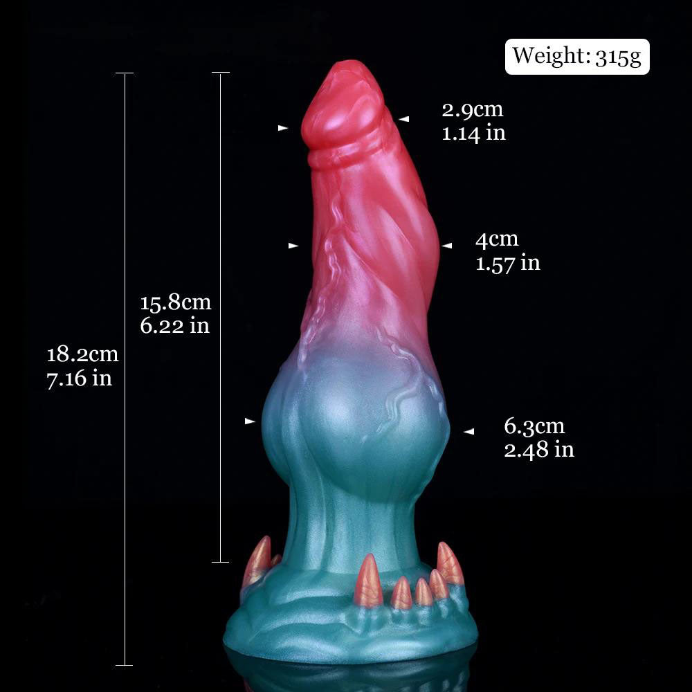 NNSX Tusk Knotted Realistic Dildo