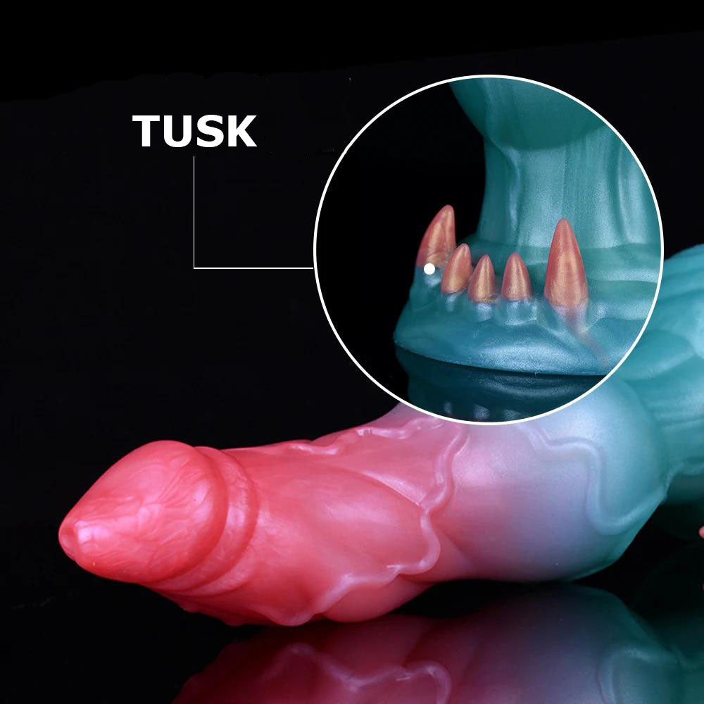 NNSX Tusk Knotted Realistic Dildo