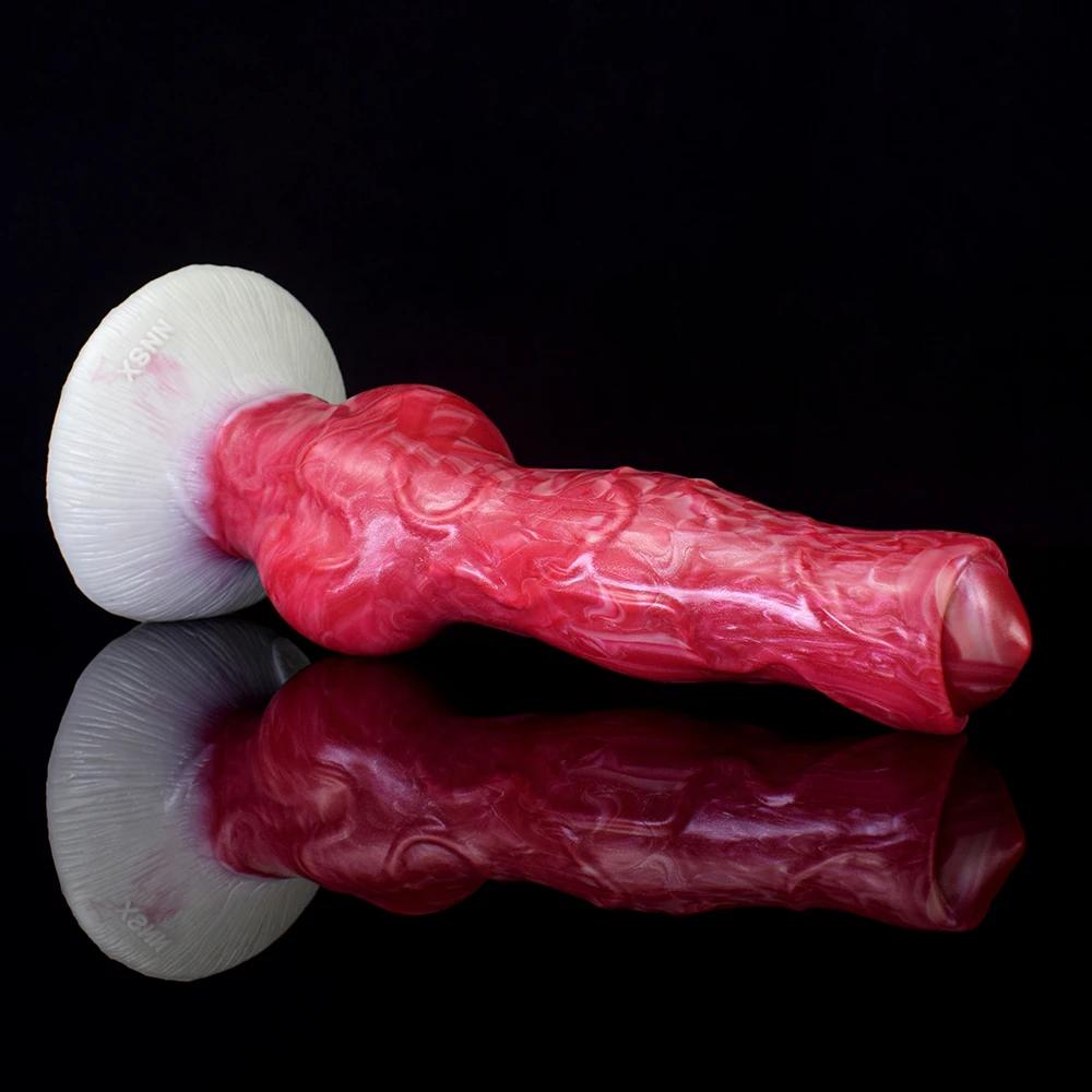 NNSX Wolf/Dog Knotted Dildo