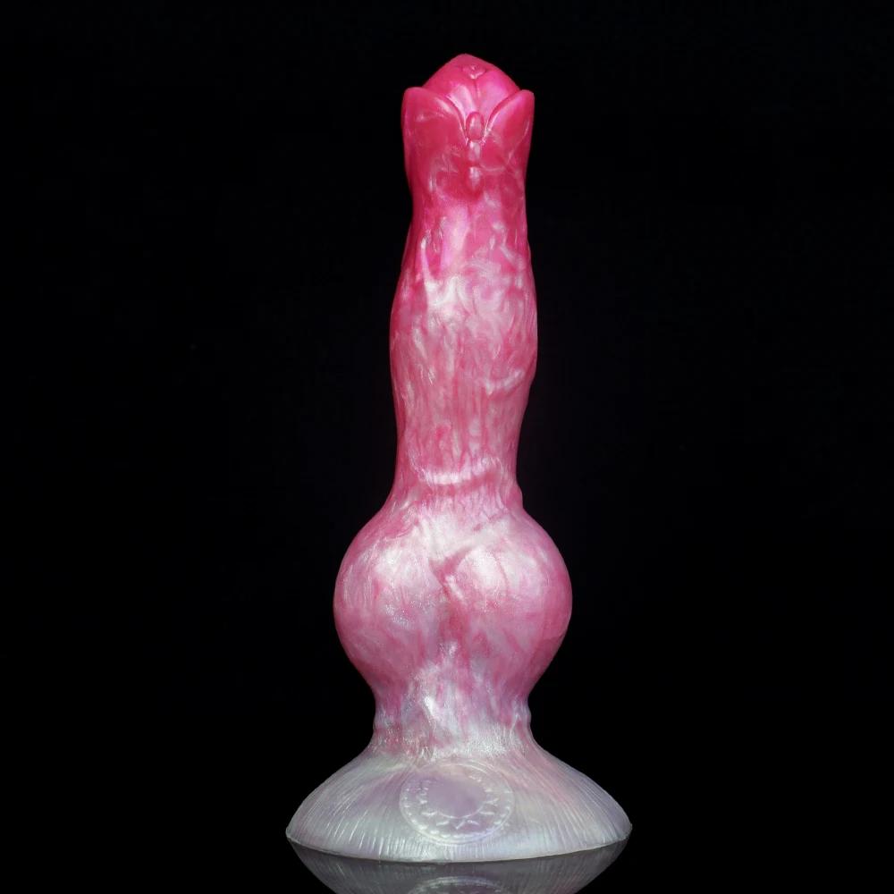 NNSX Wolf/Dog Knotted Dildo