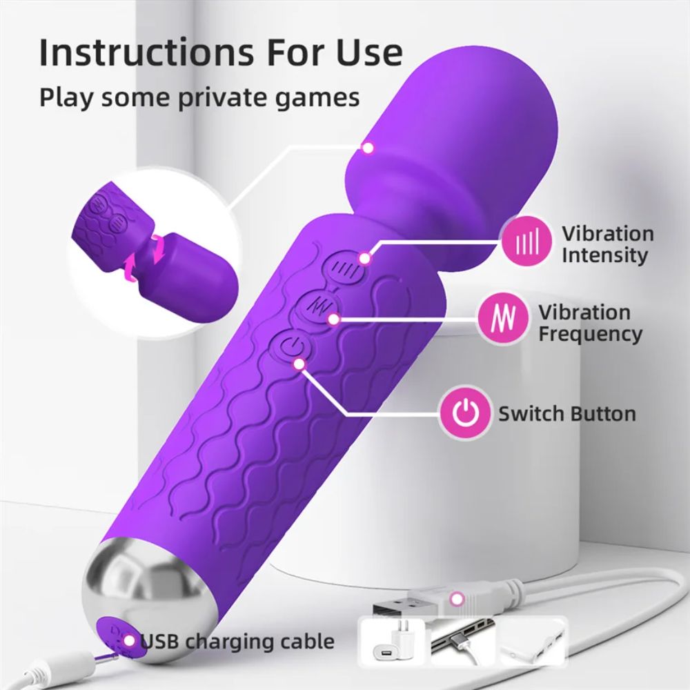 Powerful-Mini-AV-Wand-Vibrator-Buttons