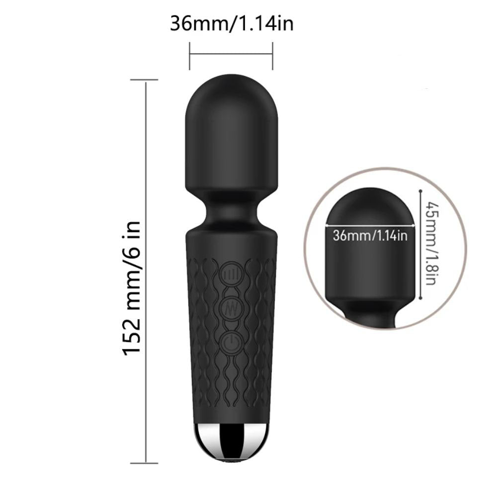 Powerful-Mini-AV-Wand-Vibrator-Size