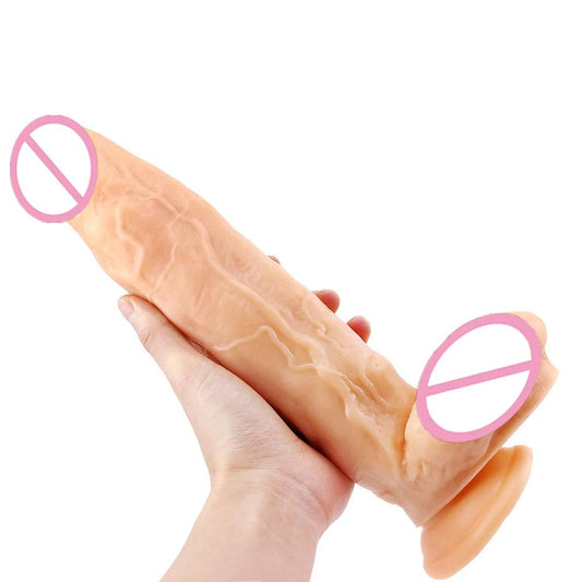 Realistic 12-inch Dildo with Suction Cup