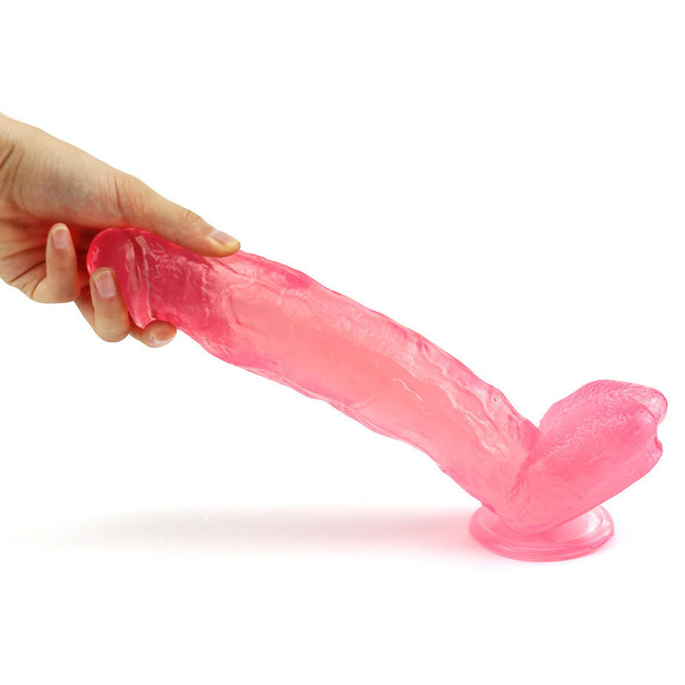 Realistic 12-inch Dildo with Suction Cup