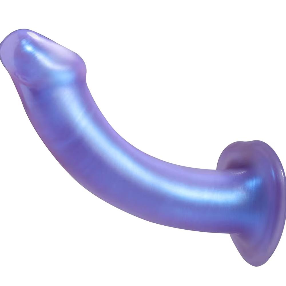 Smooth Dildo for Beginners with Suction Cup