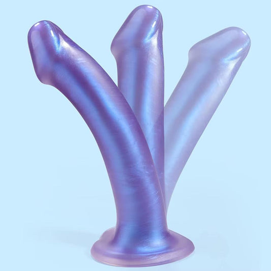 Smooth Dildo for Beginners with Suction Cup