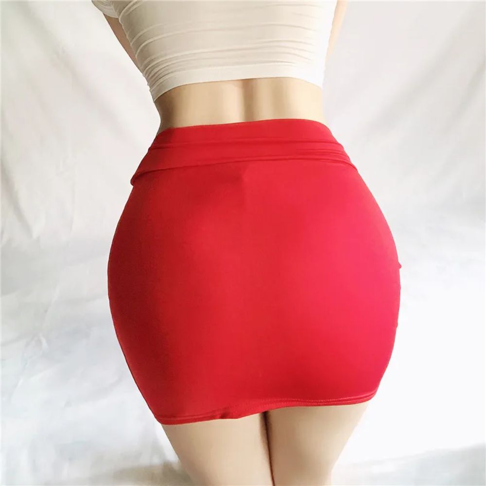 Sexy See-Through Hip Skirt