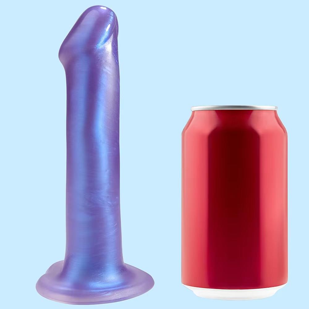 Smooth Dildo for Beginners with Suction Cup