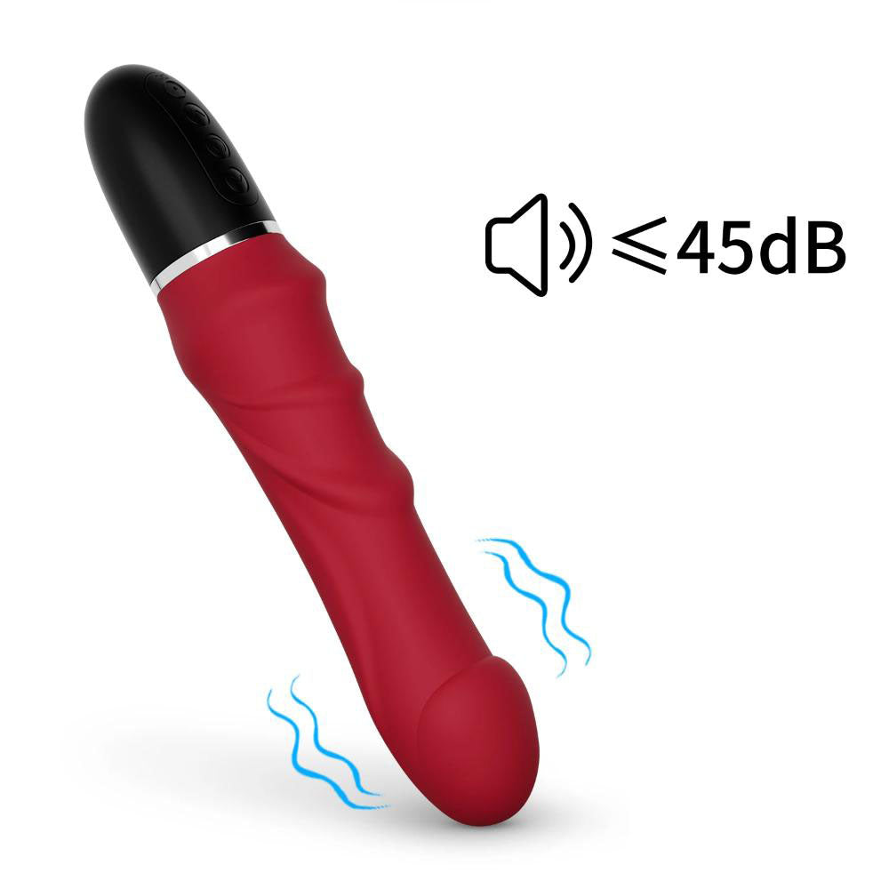 Soft-Silicone-Dildo-Vibrator-Massager-Noise-Level