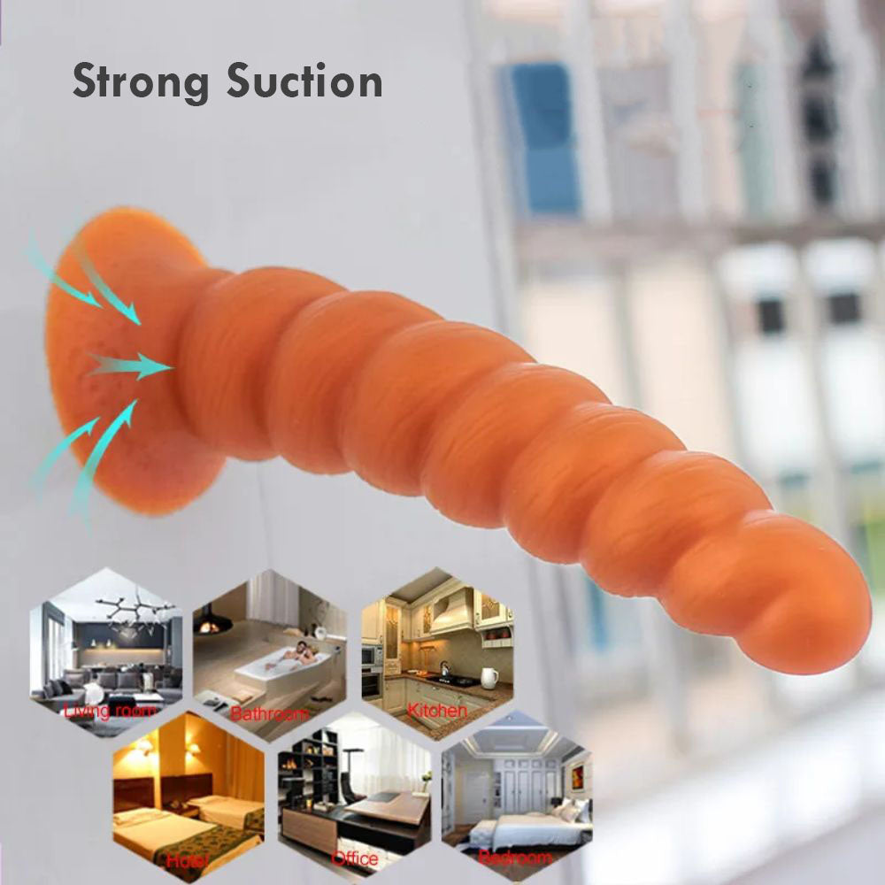 Soft-Silicone-Suction-Cup-Anal-Plug-Strong-Suction