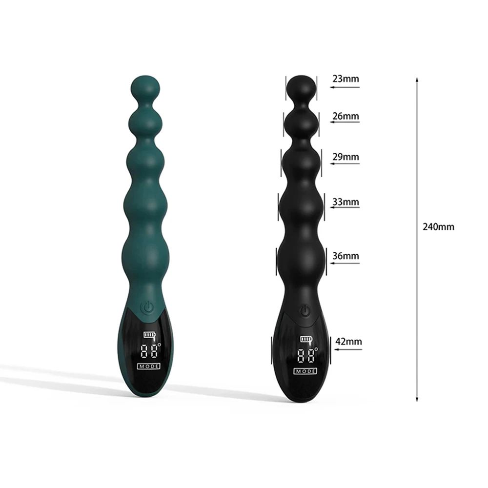 Vibrating-Anal-Beads-Prostate-Massager-Size