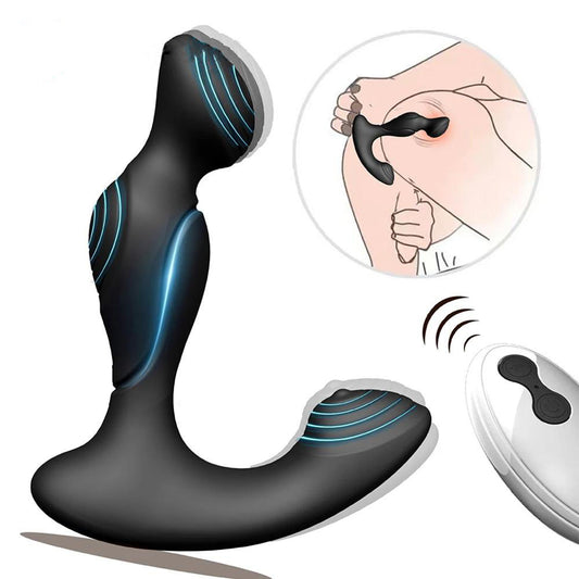 Prostate and Perineum Double Pleasure Vibrator