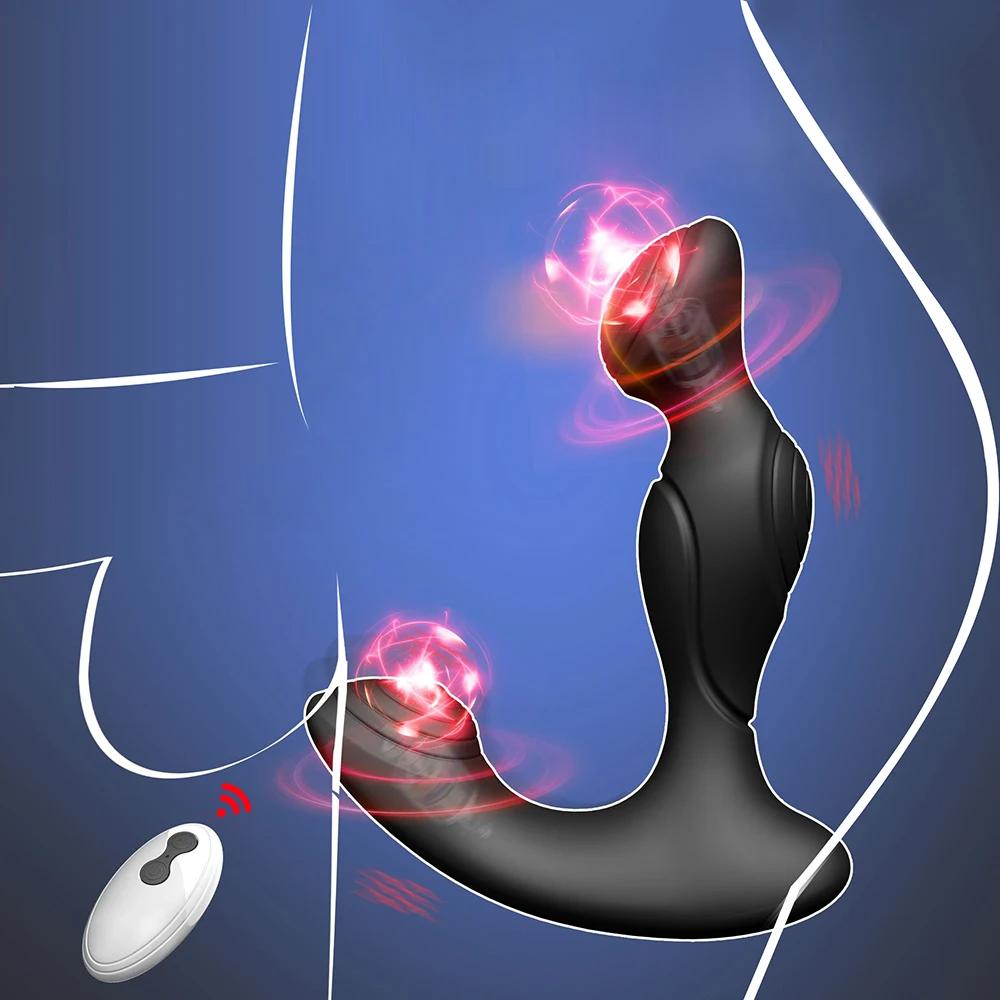 Prostate and Perineum Double Pleasure Vibrator