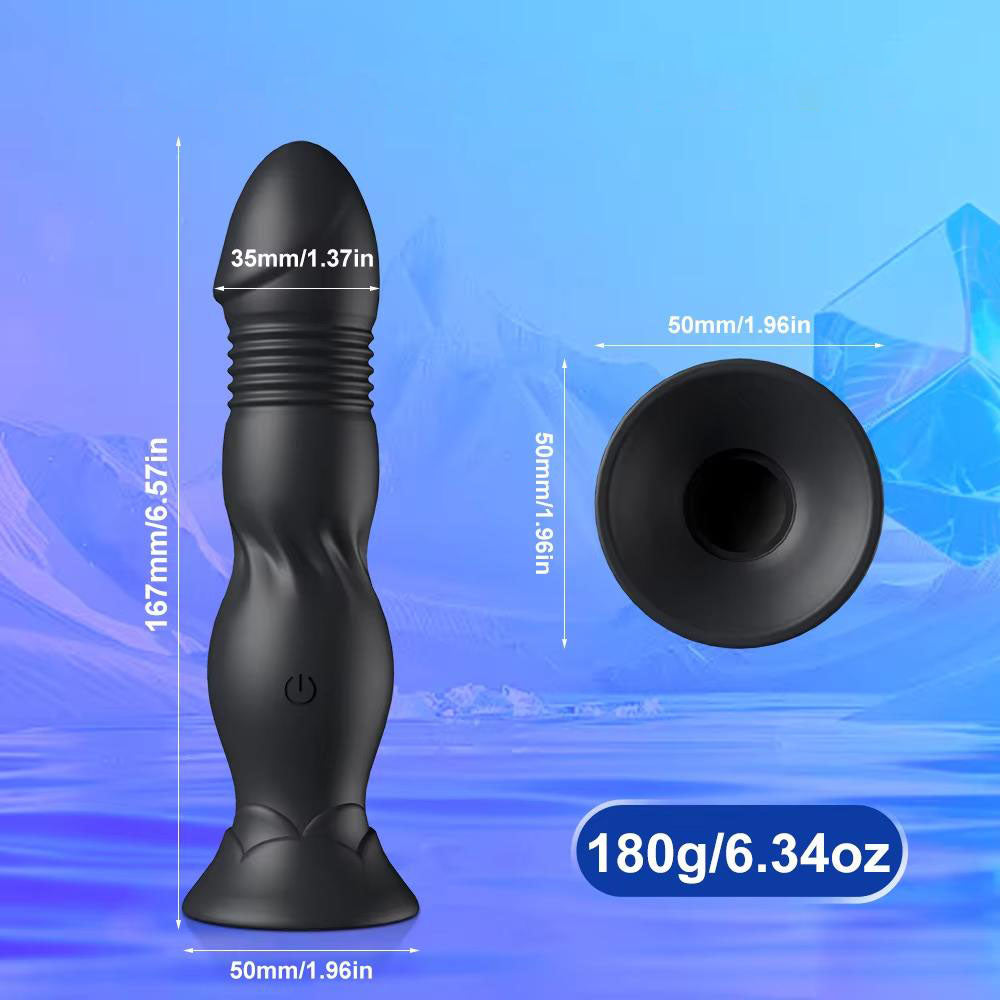 App Controlled Thrusting Dildo with Suction Cup