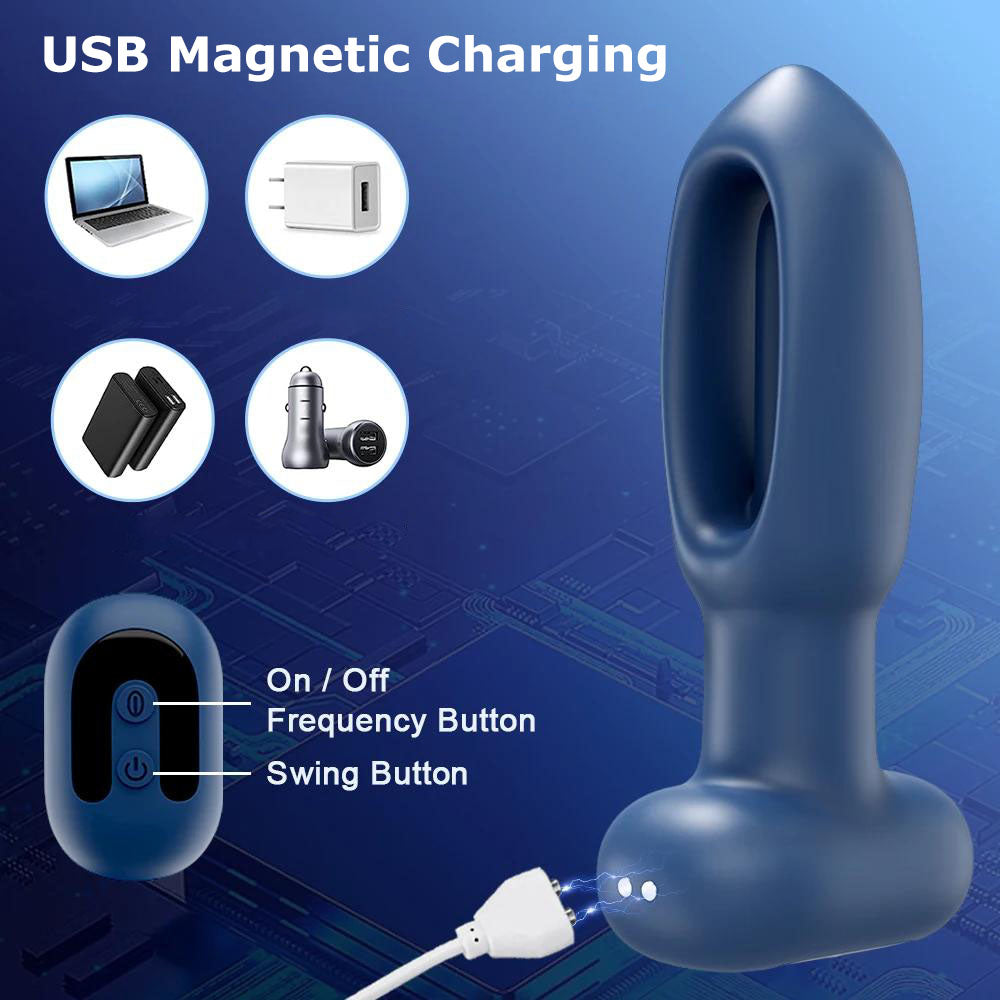 APP/Remote Controlled Patting Prostate Massager