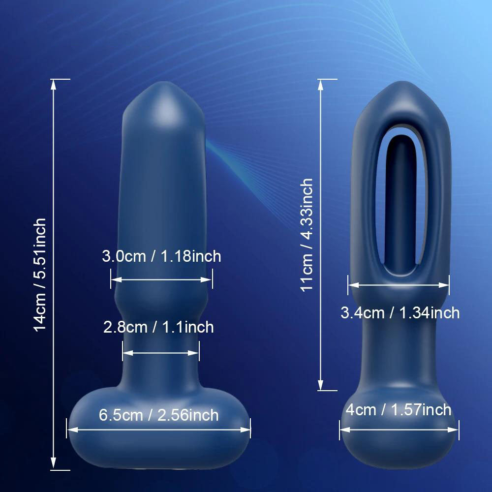 APP/Remote Controlled Patting Prostate Massager