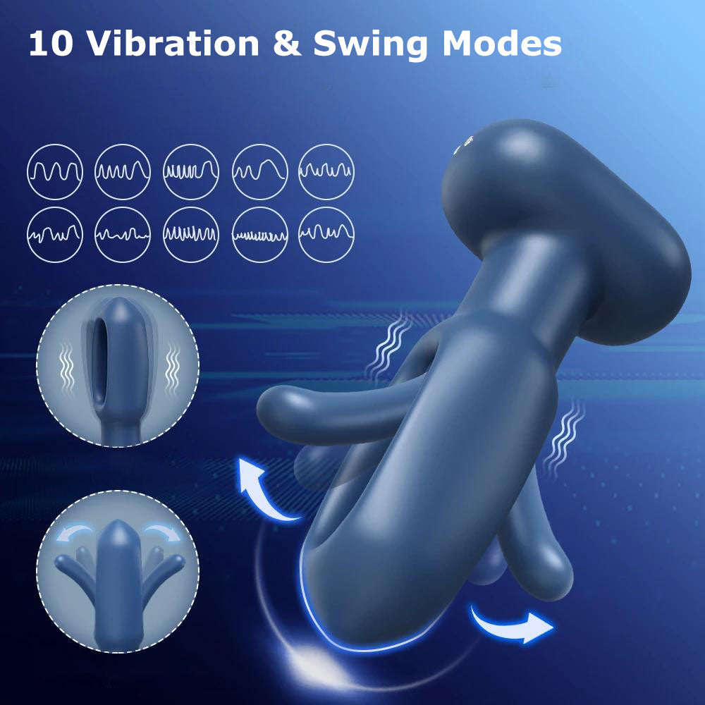 APP/Remote Controlled Patting Prostate Massager