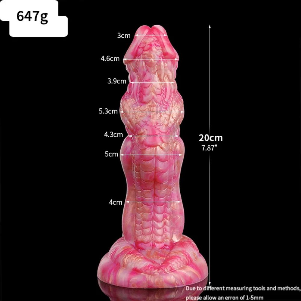 Fantasy Knotted Dragon Dildo