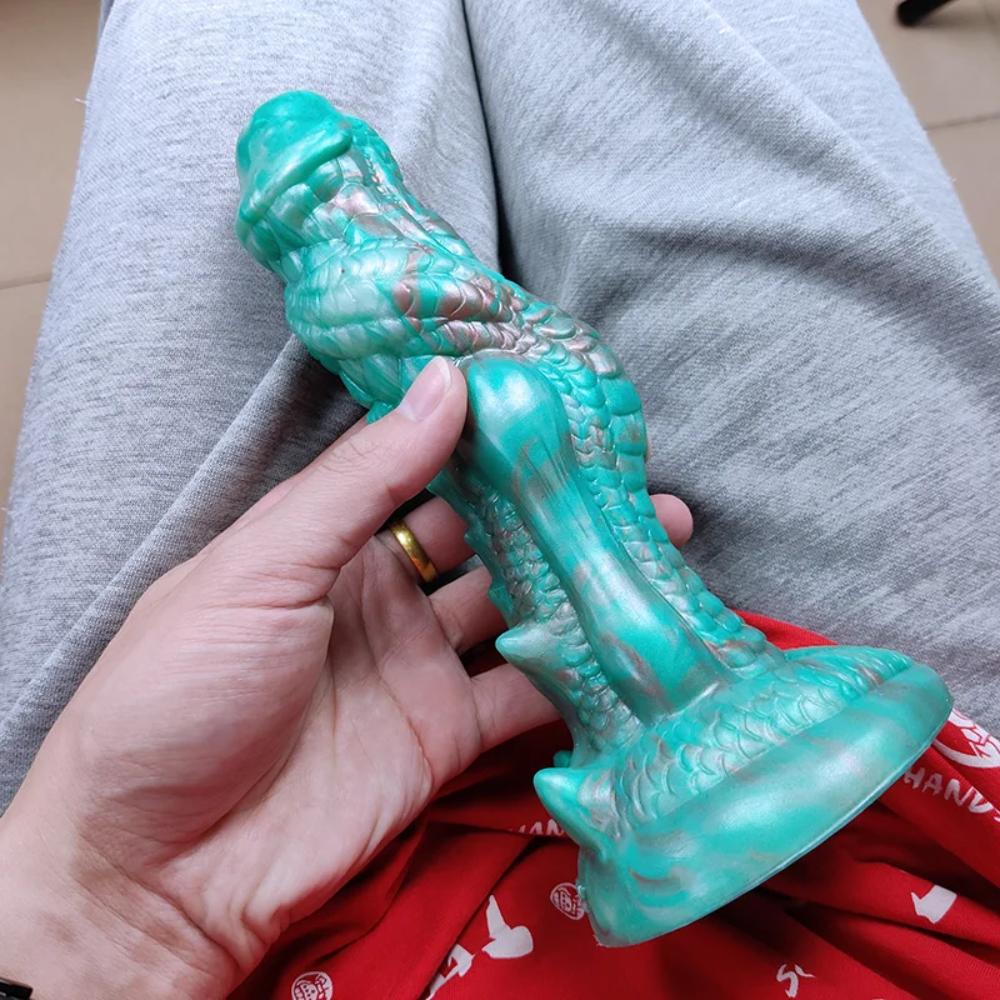 Fantasy Knotted Dragon Dildo