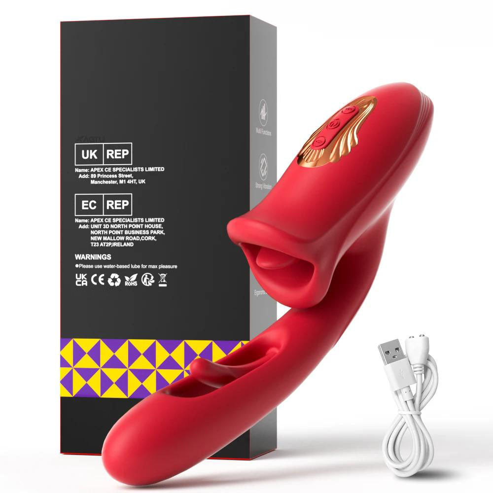 Hollow Out Swing and Oral Sex Vibrator