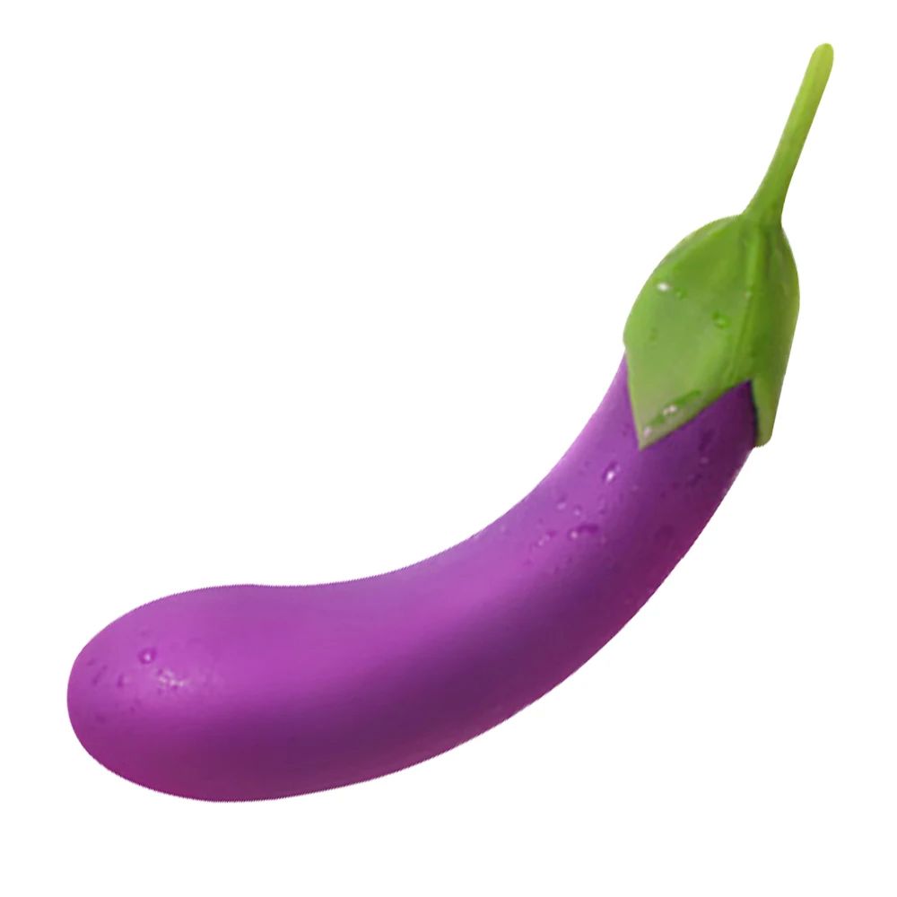 Life-like Discreet Eggplant Vibrator