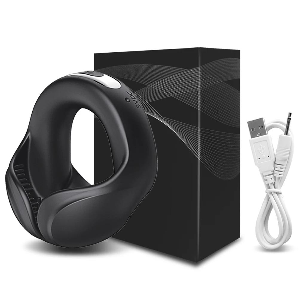 Remote Control Cock Ring Testicles Massager