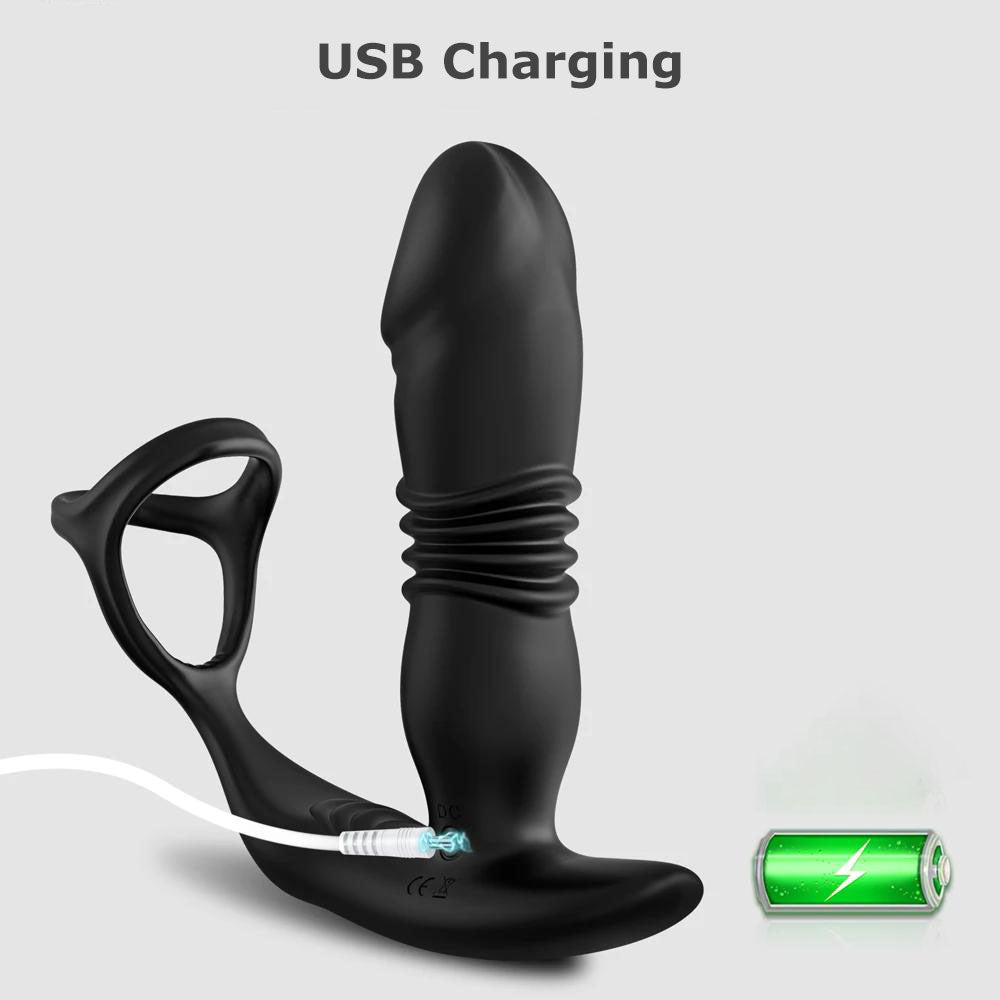 Remote Control Male Thrusting Prostate Massager