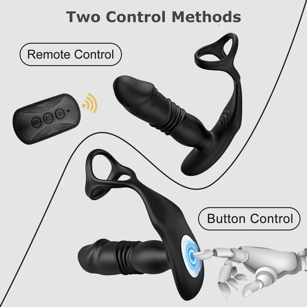 Remote Control Male Thrusting Prostate Massager