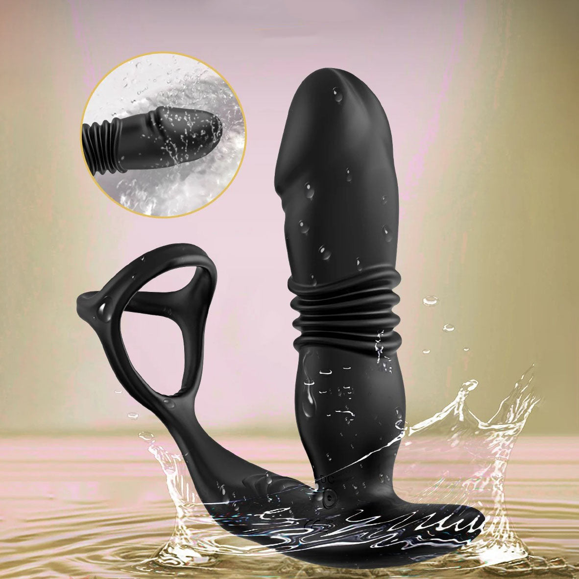 Remote Control Male Thrusting Prostate Massager