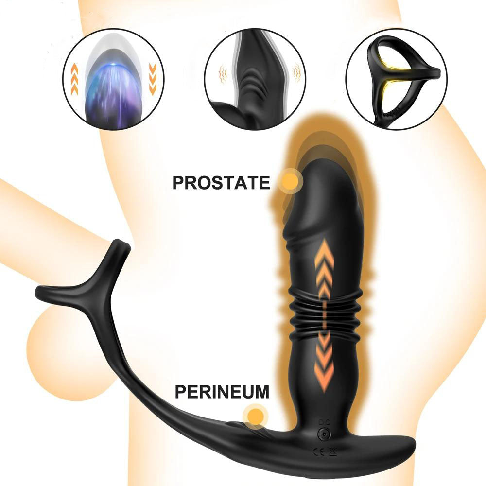 Remote Control Male Thrusting Prostate Massager