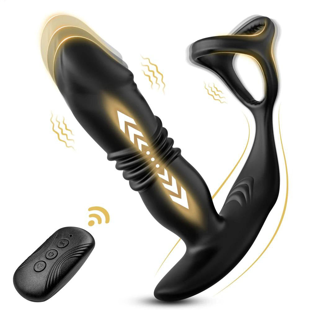 Remote Control Male Thrusting Prostate Massager