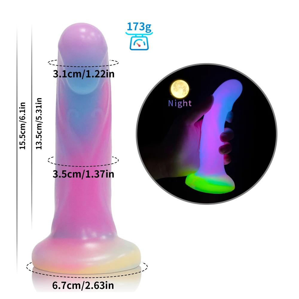 Silicone Luminous Monster Dildo