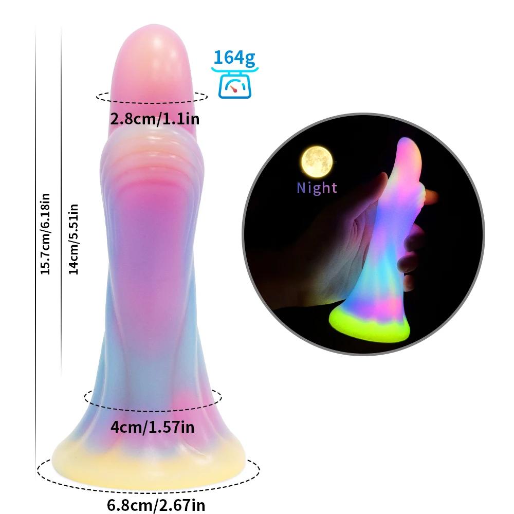 Silicone Luminous Monster Dildo