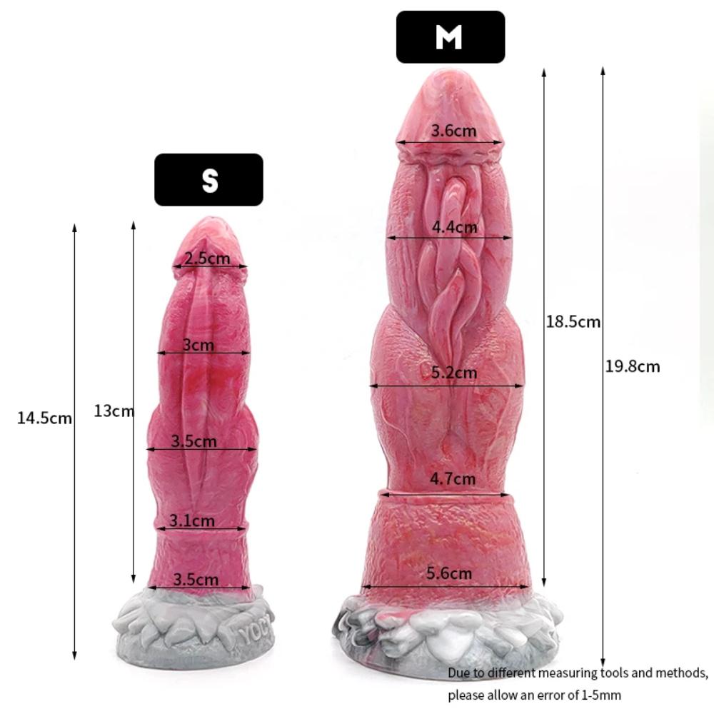 Silicone Muscle Texture Dildo