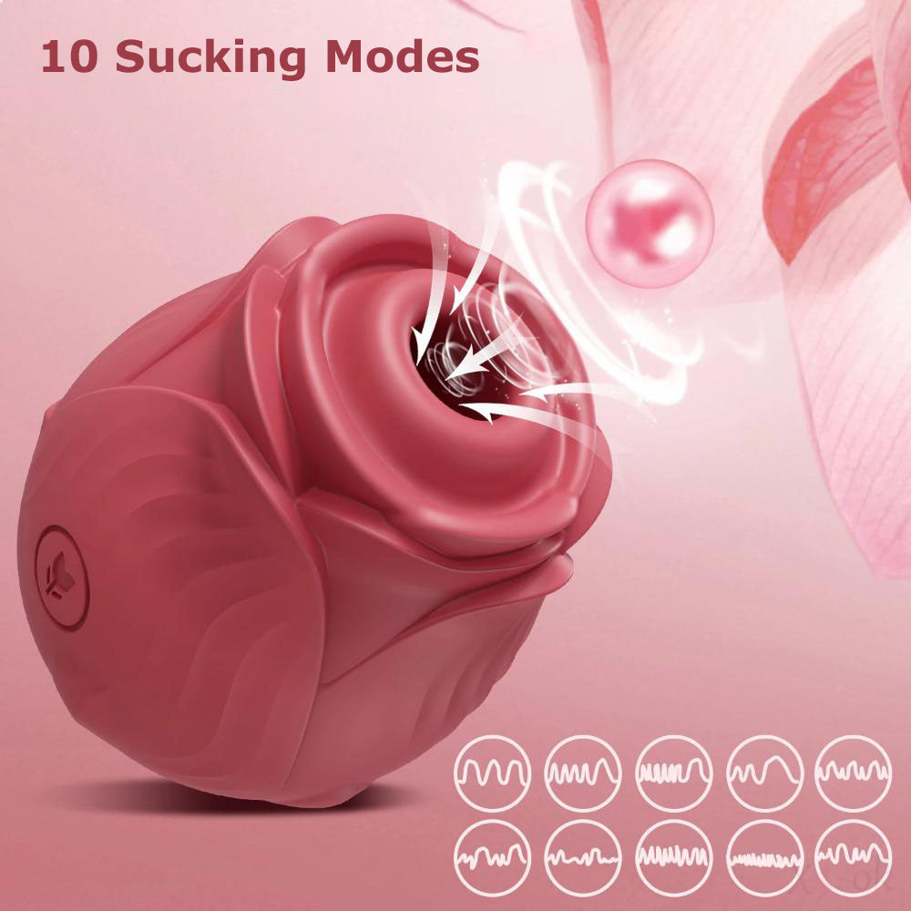 Vacuum Sucking Rose Vibrator