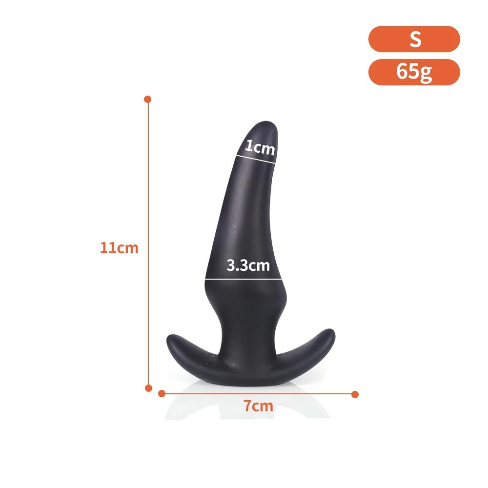 Wearable Anti Drop Soft Anal Plug