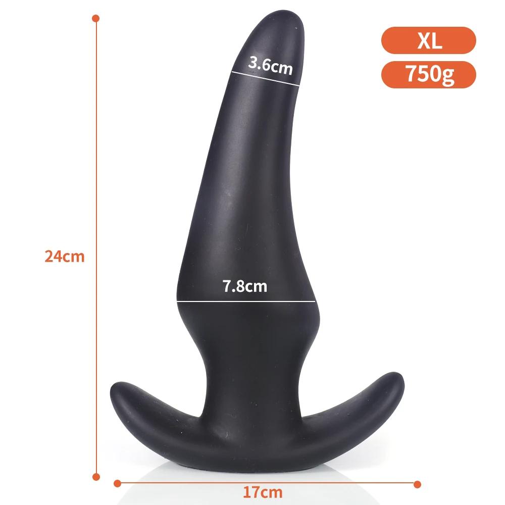 Wearable Anti Drop Soft Anal Plug