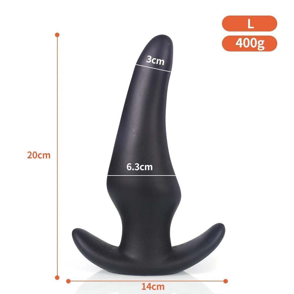 Wearable Anti Drop Soft Anal Plug