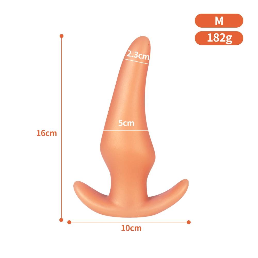 Wearable Anti Drop Soft Anal Plug